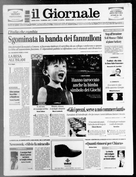 Il giornale : quotidiano del mattino